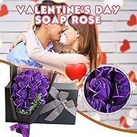 Valentine's Day Creative Gift 18 Soap Rose Bundle Gift Box Cross Border Mother's Day Birthday Gift Soap Bouquet Mothers Day Outdoor Bulk Pallets for Sale