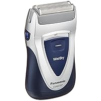 Twin-X Compact 2-blade Shaver ES4815P-S Silver | DC3V (2 x AA Alkaline) (Japan Model)