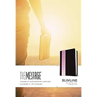 The Message Slimline (Leather-Look, Brown/Pink): The Bible in Contemporary Language The Message Slimline (Leather-Look, Brown/Pink): The Bible in Contemporary Language Product Bundle Imitation Leather