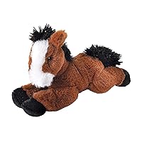 Wild Republic Ecokins Mini, Horse, Stuffed Animal, 8 inches, Gift for Kids, Plush Toy, Made from Spun Recycled Water Bottles, Eco Friendly, Child’s Room Decor
