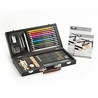 Royal Brush Essentials Art Sketching and Drawing Artist Set for Beginners, Multicolor, 32 Pieces (1 Pack)