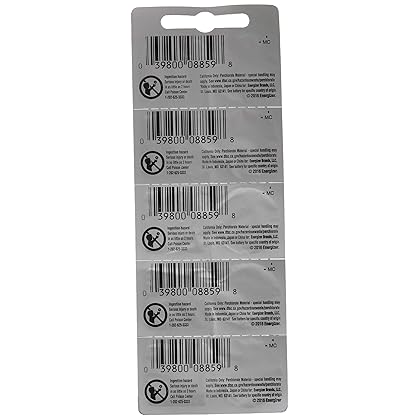 Energizer CR2032 3 Volt Lithium Coin Battery, 10 Count (Pack of 1)
