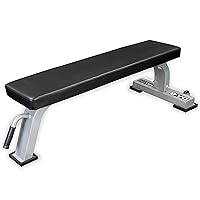 Flat Bench - Flat Weight Bench with High Density Padding and Solid Steel Frame - Great Workout Benches for Home or Gym