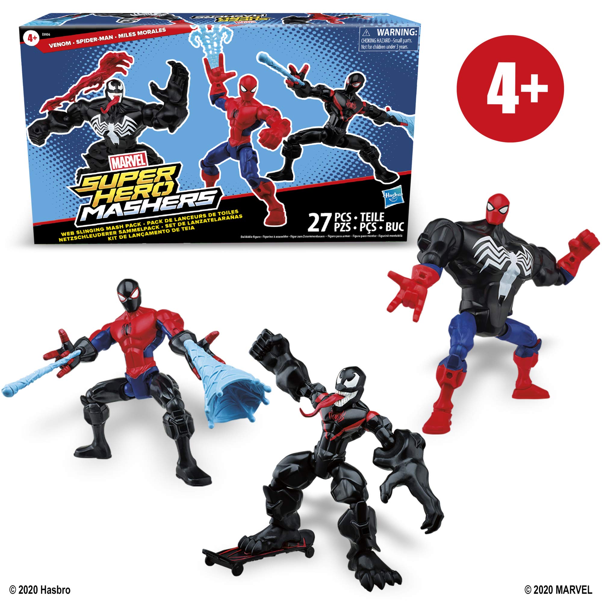 Mua Hasbro Marvel Super Hero Mashers Web-Slinging Mash Collection Pack with  Spiderman, Venom and Miles Morales (Amazon Exclusive) trên Amazon Mỹ chính  hãng 2023 | Giaonhan247