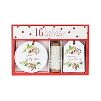 Graphique Holly and Berries Duo Gift Tags (16 Tags, Vertical are 2