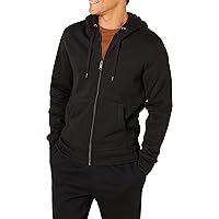 Amazon Essentials Men's Full-Zip Hooded Fleece Sweatshirt (Available in Big & Tall)
