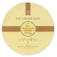 Mrs. Anderson's Baking Easy No-Mess Pie Crust Maker Bag, BPA Free, 14-Inch