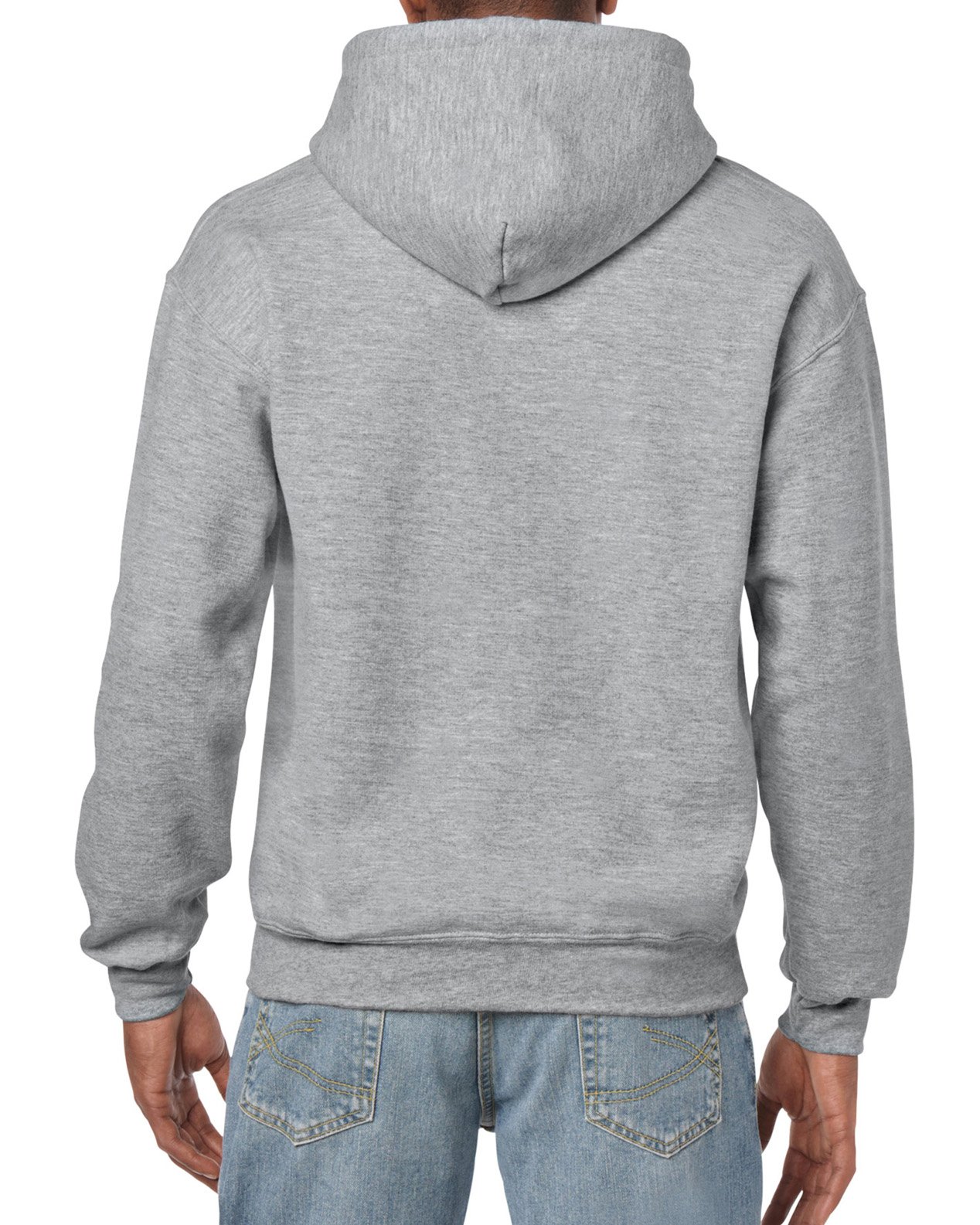 Gildan Adult Fleece Hooded Sweatshirt, Style G18500, Forest Green, Medium