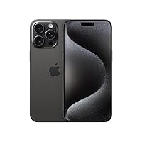 iPhone 15 Pro Max (256 GB) — Black Titanium [Locked]. Requires unlimited plan starting at $60/mo.