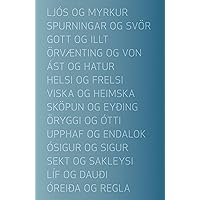 Biblían (Icelandic Edition)