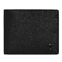 Coach 3-in-1 Wallet in Cross Grain Leather, Black, One Size