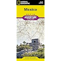 Mexico Map (National Geographic Adventure Map, 3108)