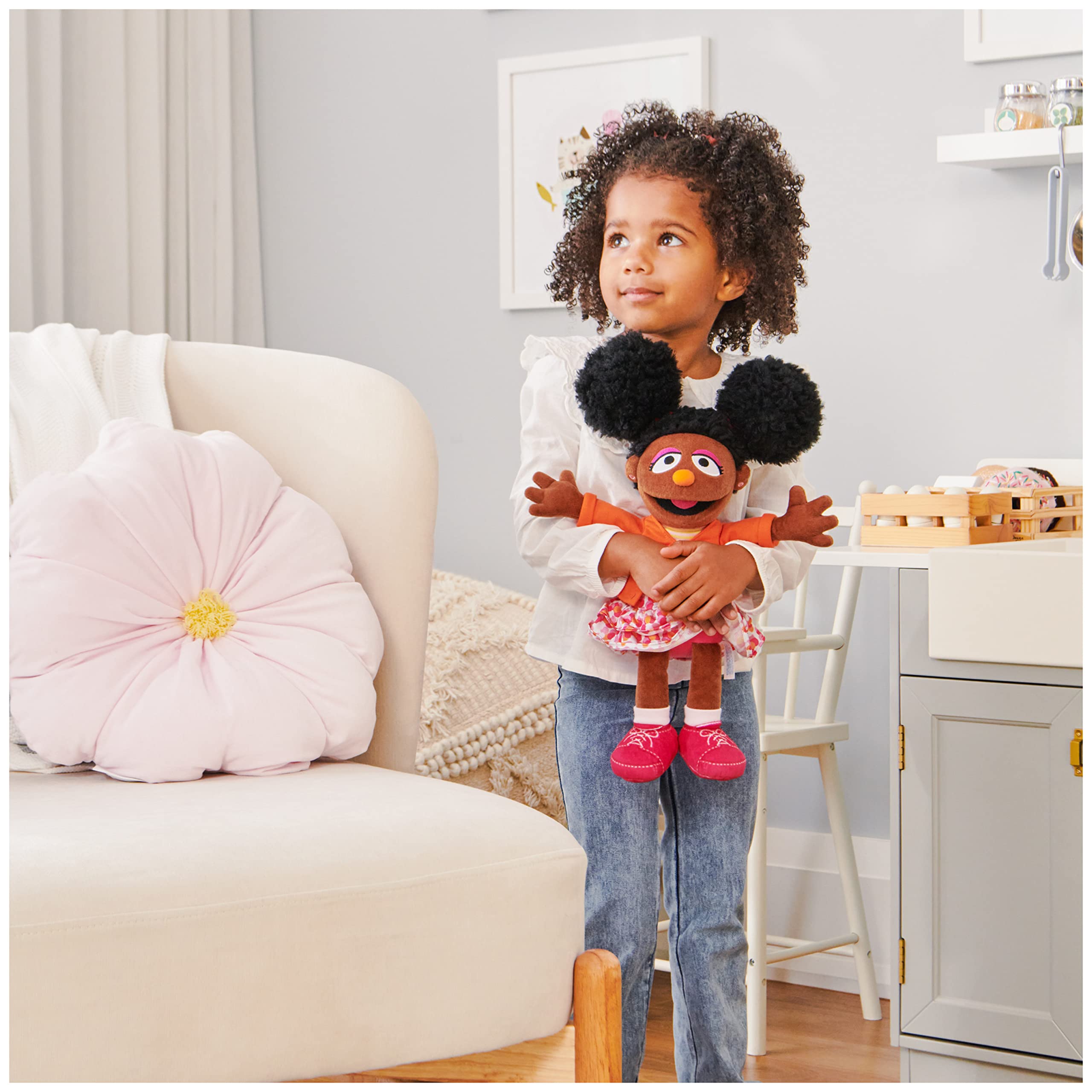 GUND Sesame Street Official Gabrielle Plush, Premium Plush Doll for Ages 1 & Up, 13”