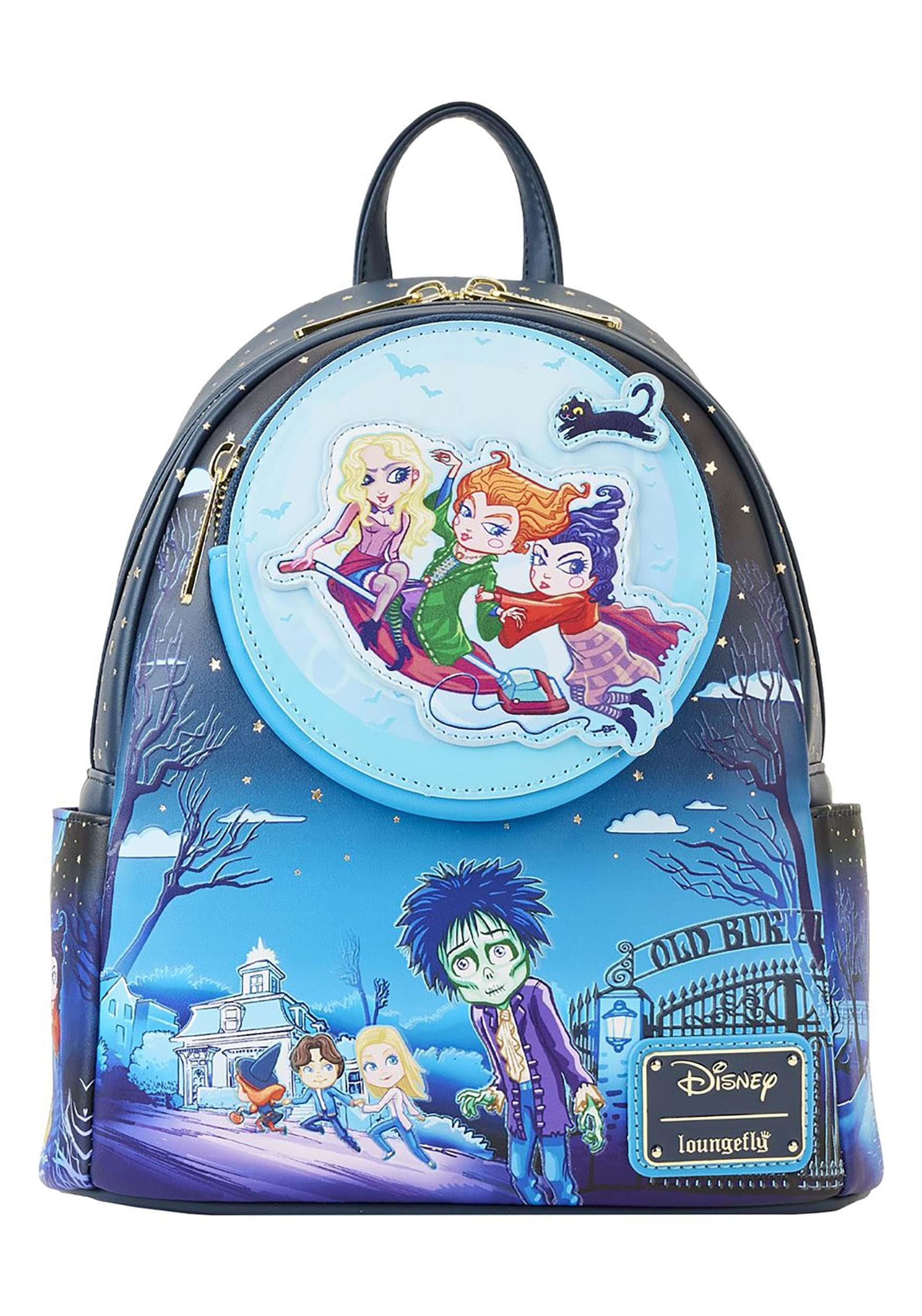Loungefly Hocus Pocus Poster Glow Double Strap Shoulder Bag
