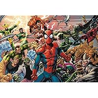 Buffalo Games - Marvel - Sinister War - 2000 Piece Jigsaw Puzzle for Adults Challenging Puzzle Perfect for Game Nights - 2000 Piece Finished Size is 38.50 x 26.50
