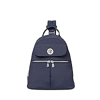 Baggallini womens Naples convertible backpack, French Navy, One Size US