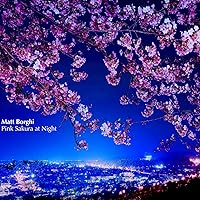 Pink Sakura at Night Pink Sakura at Night MP3 Music