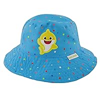 Nickelodeon Boys' Bucket Baseball Cap, Baby Shark Toddler Sun Hat for Ages 2-4