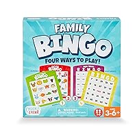 Chuckle & Roar - Family Bingo - Game Night Staple - Counting and Matching Skills for Kids - Classic Game Perfect for preschoolers