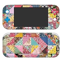 Officially Licensed Rachel Caldwell Quilt Art Mix Vinyl Sticker Gaming Skin Decal Cover Compatible with Nintendo Switch Lite