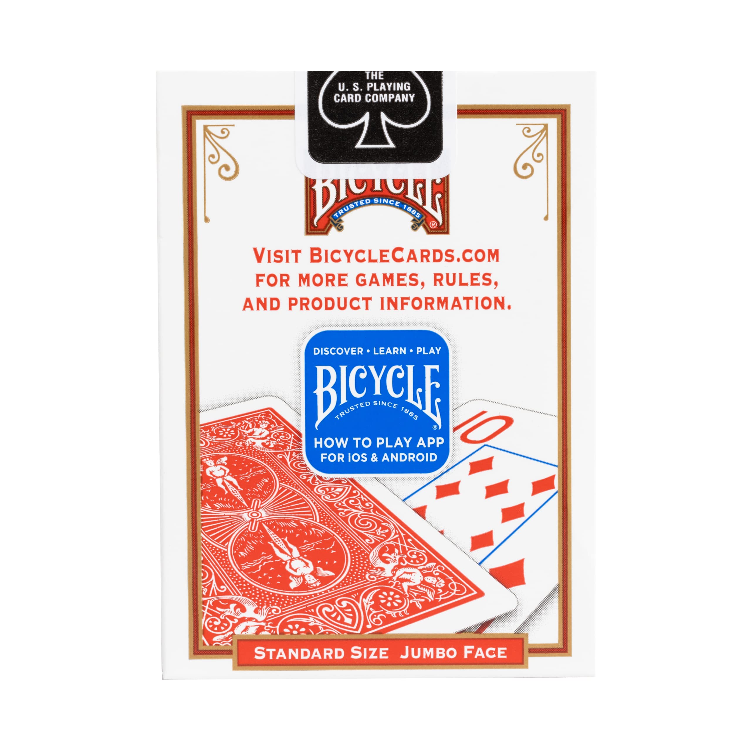 Bicycle Playing Cards, Jumbo Index, 2 Pack