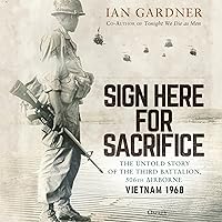 Sign Here for Sacrifice: The Untold Story of the Third Battalion, 506th Airborne, Vietnam 1968 Sign Here for Sacrifice: The Untold Story of the Third Battalion, 506th Airborne, Vietnam 1968 Audible Audiobook Hardcover Kindle Paperback