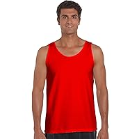 Gildan 2200- Classic Fit Adult Tank Top Ultra Cotton - First Quality - Red - 2X-Large