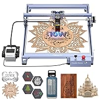 CREALITY Falcon Pro 10W Laser Engraver with Air Assist, 72W Higher Accuracy Laser Cutter, Compresed Spot Laser Engraving and Cutter Machine for Metal/Glass/Wood, Engraving Area 15.7