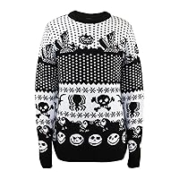 Unisex Adult Symbols Sweatshirt (M) (Black/White)
