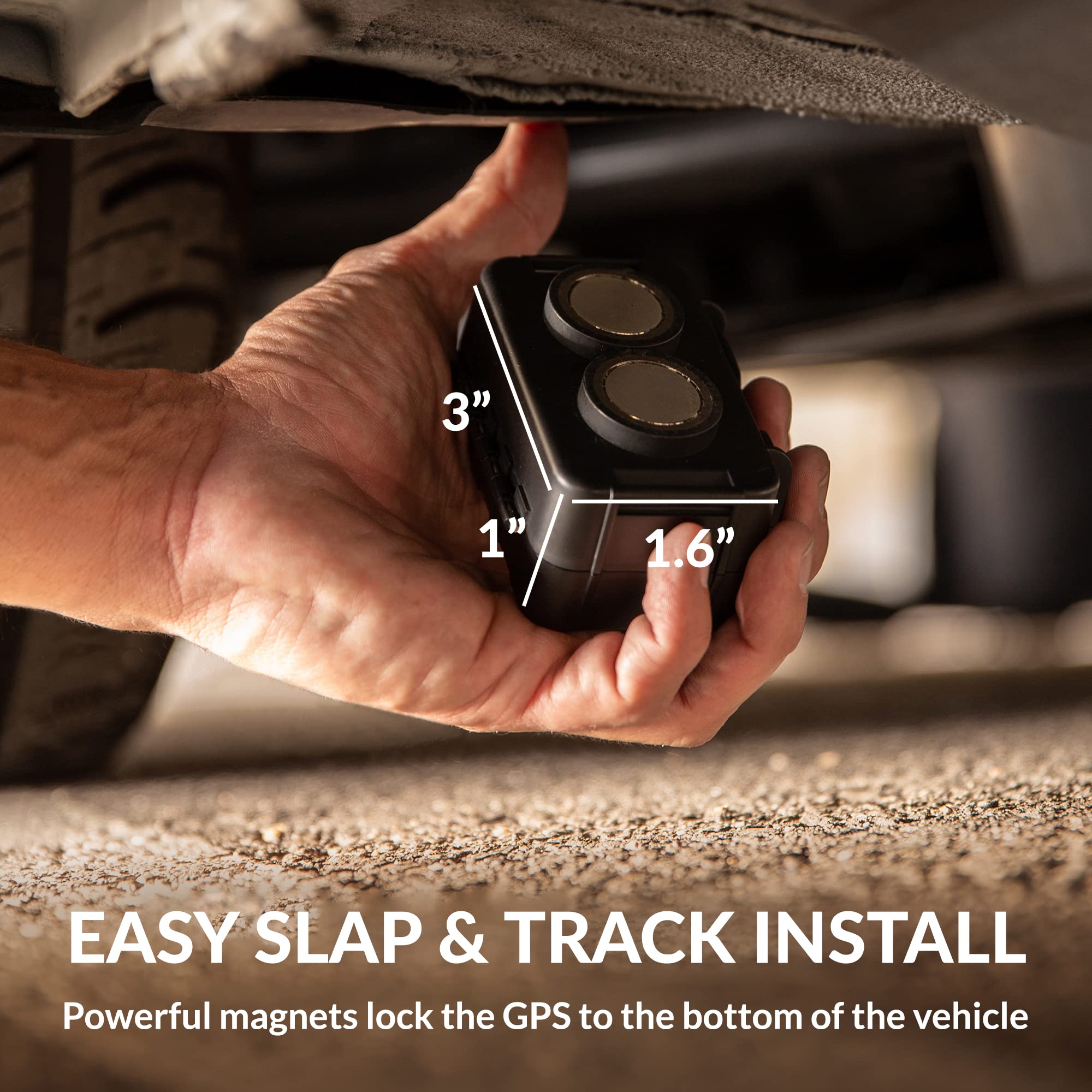 Lightning GPS GL300 GPS Tracker for Vehicles with Magnetic Case - Subscription Required Car Tracker Device for Vehicles - Fleet GPS Tracker Automotive Tracking Device - Cars Hidden GPS Tracking Device