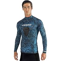 Cressi Hunter Rash Guard, camo blue, XXL