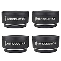 IsoAcoustics Iso-Puck Series Acoustic Isolators (Iso-Puck, 20 lbs max/Unit, 4-Pack)