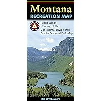 Montana Recreation Map (Benchmark Maps)