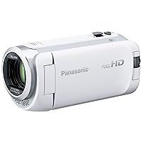 Panasonic HD Video Camera 64GB Wipe Takes high-Power 90-fold Zoom White HC-WZ590M-W