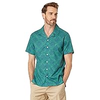 Nautica Men's Sustainably Crafted Printed Short-Sleeve Shirt
