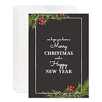 Christian Christmas Card, Christian Holiday Card for Christmas, Religious Christmas Card, Merry Christmas Card, Pack of Christian Christmas Cards (Pack of 48)