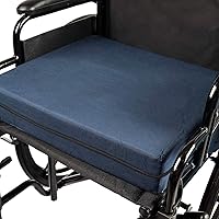 DMI Cushion for Office Chairs, Wheelchairs, FSA HSA Eligible, Scooters, Kitchen or Car Seats for Support and Height while Reducing Stress on Back, Tailbone or Sciatica.