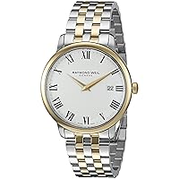 Raymond Weil Men's 'Toccata' Swiss Quartz Stainless Steel Dress Watch, Color:Two Tone (Model: 5488-STP-00300)