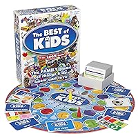 Logo Best of Kids Board Game, Board Game for Kids, Family Kids Board Game, for Children, Family Board Games for Adults and Kids Suitable from 7 Years+ Multicoloured,T73291