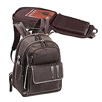 Preferred Nation Tuscany Computer Backpack, Brown