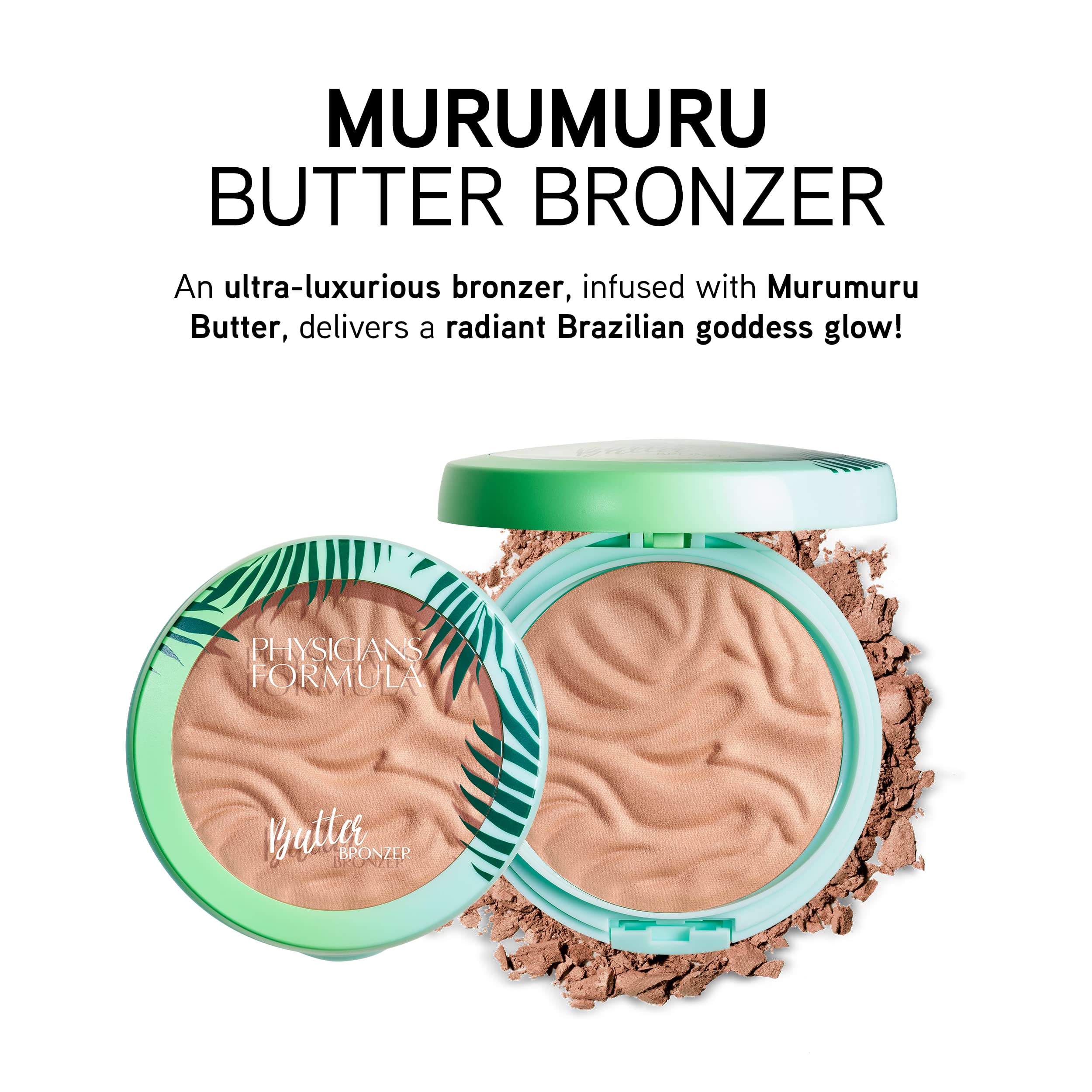 Physicians Formula Murumuru Butter Bronzer | Endless Summer | Bronzer Face Powder Makeup | Dermatologist Approved
