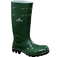 Men's Panoply Gignac Green Pvc Safety Wellington Boots Work Wellies Steel Toe Cap