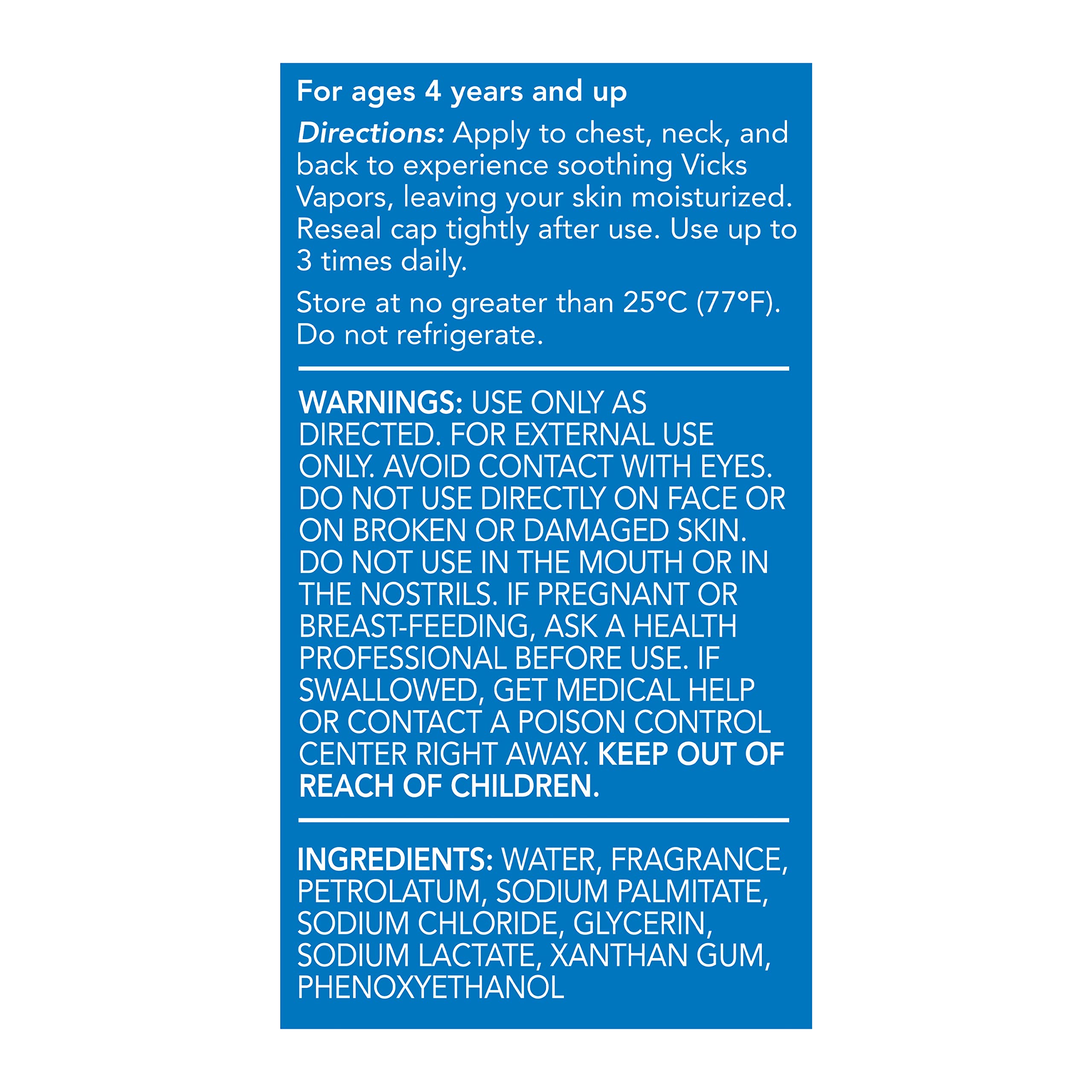 Vicks VapoStick,Solid Balm,No Mess,Comforting Non-Medicated Vicks Vapors,Easy-To-Use No-Touch Applicator,Quick Dry,Lightweight Skin Feel,From The Makers of Vicks VapoRub,1.25oz x 2 (Twin Pack)