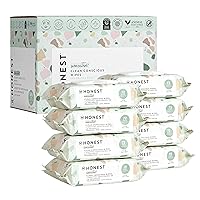 Clean Conscious Unscented Wipes | Over 99% Water, Compostable, Plant-Based, Baby Wipes | Hypoallergenic for Sensitive Skin, EWG Verified | Geo Mood, 576 Count