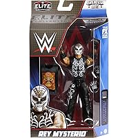 WWE Rey Mysterio The Greatest Hits Elite Collection Series 1 Wrestling Action Figure Toy, (GDF60)