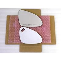 New Replacement Mirror Glass with FULL SIZE ADHESIVE for BUICK REGAL Passenger Side View Right RH