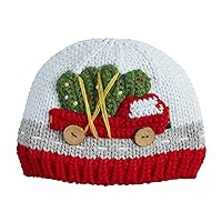 Mud Pie Baby Christmas Truck Knit Hat
