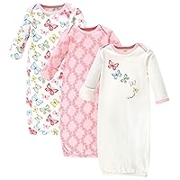 Touched by Nature Unisex Baby Organic Cotton Gowns