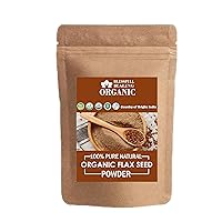 Blessfull Healing Organic 100% Pure Natural Organic Flax Seed Powder | 200 Gram / 7.05 oz