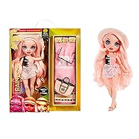 Rainbow High Pacific Coast Bella Parker- Pink Fashion Doll with 2 Designer Outfits, Pool Accessories Playset, Interchangeable Legs, Toys for Kids, Great Gift for Ages 6-12+ Years